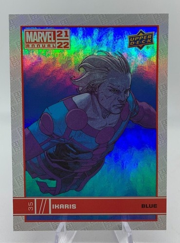 Cartas anuales 2021-22 Upper Deck Marvel AZUL PARALELO #1-100 ¡TÚ ELIGES! - Imagen 18 de 56
