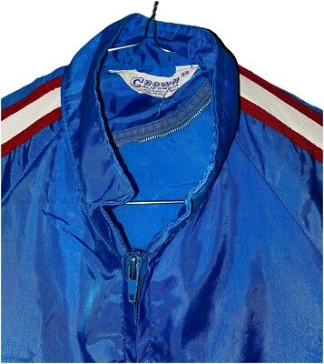 Vintage 70's DATSUN Kawasaki Medium CROWN Jacket With Vintage 70's DATSUN Kawasaki Medium CROWN Jacket With