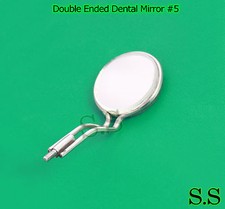 Double Sided Front Surface Mirrors. No.5 Surgical Dental Instruments