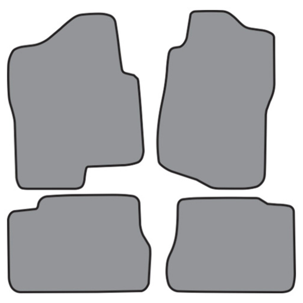 Floor Mats for 07-14 Chevy Suburban 1500 (FM330 FM330AR) Cutpile 4Pc