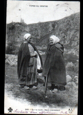 Route de Limoges (87) Treffen von BAUERNFRAUEN vor 1904