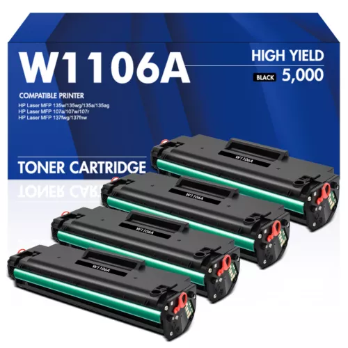 XXL Toner für HP 106A W1106A Laser 107 w 107a MFP 135 wg 137 fwg 135a 135ag 135w