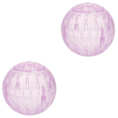 Hamster Ball 10 Inch 10" Hamster Exercise Ball - Clear Running Wheel For Small Pets (Guinea Pigs, Chinchillas) Gerbil Wheel