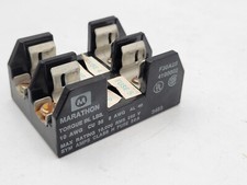 Marathon F30A2S Fuse Holder Class H Panel Mount 10 AWG 30 AMP 250 Volt 2-Pole