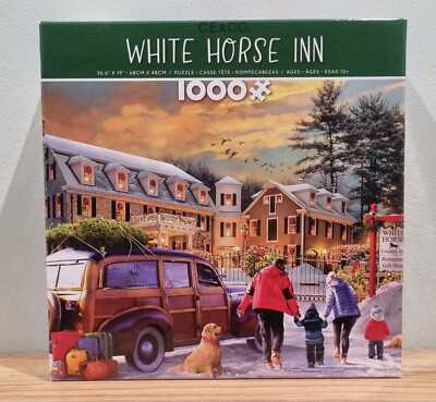 Ceaco 1000 Teile Puzzle Weißes Rössl schwer zu finden