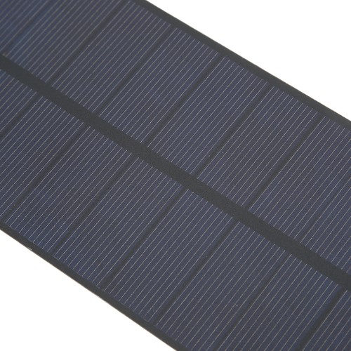 Solar Panel Portable High Efficiency Solar Charger Panel 2.2W 5.5V Weather - Picture 4 of 22