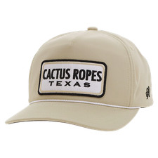 Hooey Men's "CR104" Cactus Ropes Tan Snapback Hat CR104