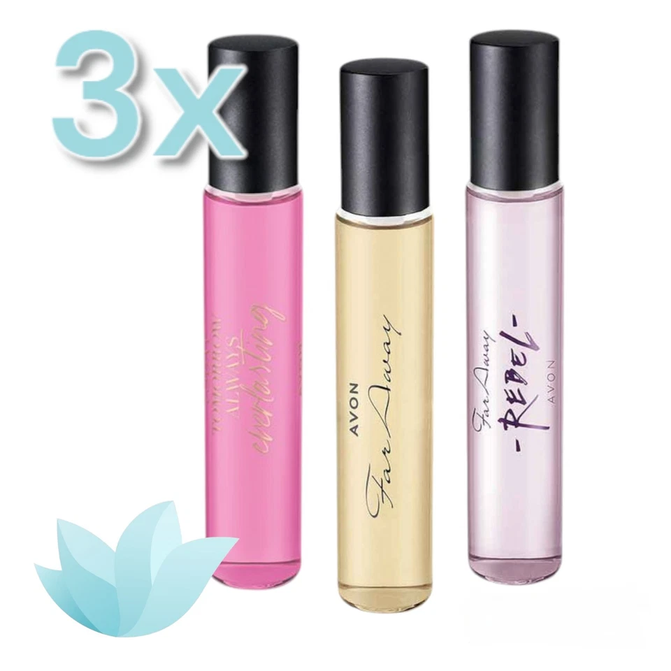 3x Avon Perfume Monedero Spray EDP EDT 10 ml | Tamaño de viaje | Paquete de 3 Mezcla y combinación Foto 2 de 4