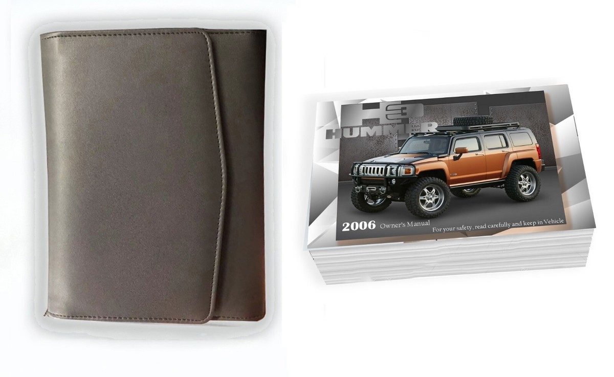 2006 Hummer H3 Owner's Manual | Factory Glovebox Book | Paper