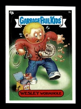 2003 Garbage Pail Kids All-New Series 1 - #3b Wesley Wormhole