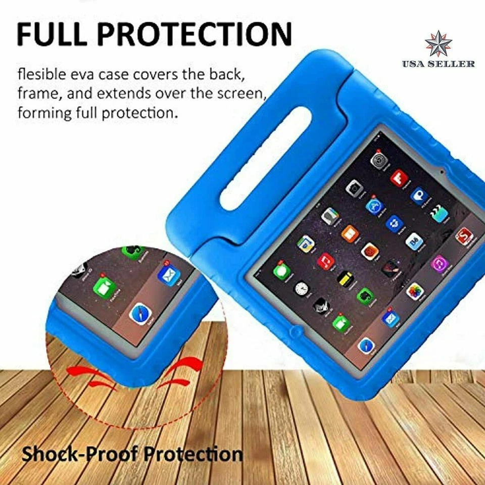 NEW AVAWO kids Shock Proof Case for Apple generation Tablet blue A1133-A in wrap - Image 2 of 4