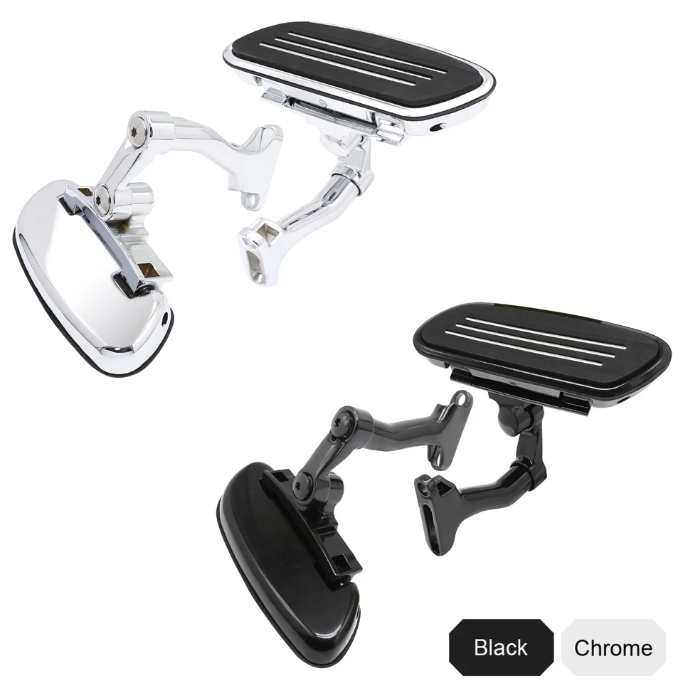 Tablero de piso de pie de pasajero Pegstreamliner para Harley Touring Street Road Glide EE. UU. Foto 2 de 4