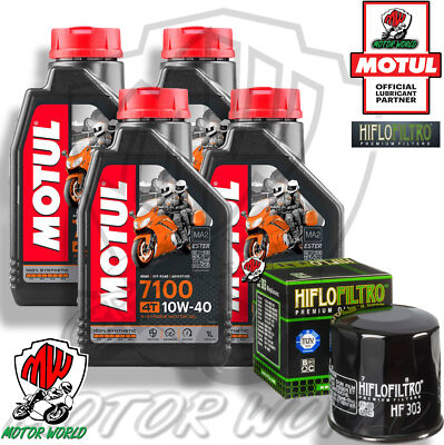 Wartungsset Motul 7100 10W40 + Hiflo HF303 Filter Honda 800 Pacific Coast 1998