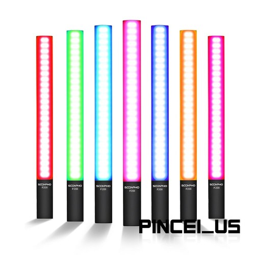 SOONPHO P20II RGB Colorful LED Stick Fill Light 3000K LED Flash Light Stick pe66 - Picture 3 of 9