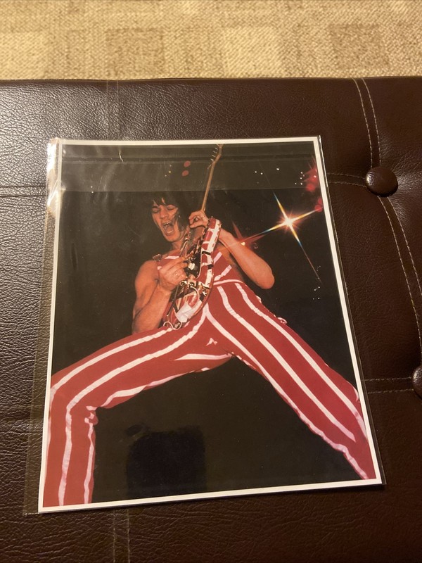 eddie van halen photo 8X10