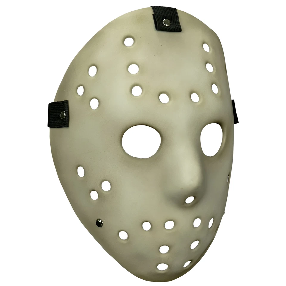 Trick or Treat Studios Mabry Monsters Killer Goalie Mask Antique White NEW - Image 3 of 3