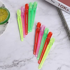 10Pcs Salon Hairpins Dedicated Section Grip Hair Clip Plastic Hairdressing H..X