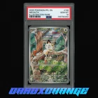 Meowth 106/094 Illustration Rare Pfl En-Phantasmal Flames Pokemon PSA 10