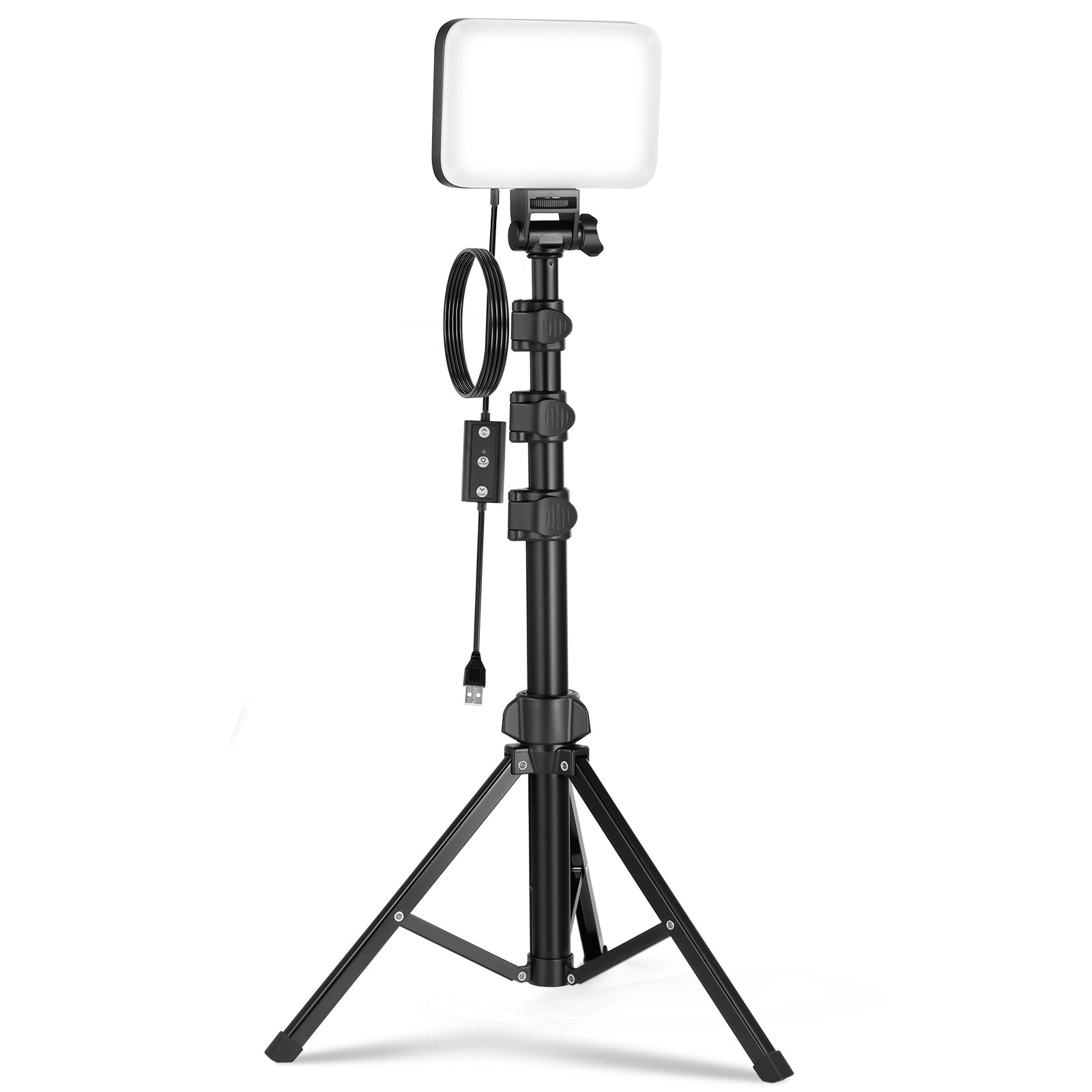 NEEWER Basics BP66D LED Video Light Kit w/Tripod, 3200K-5600K
