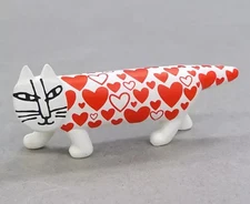 Mini Figure Love Cat "Capsule Q Museum Lisa Larson Mikey lots of cats