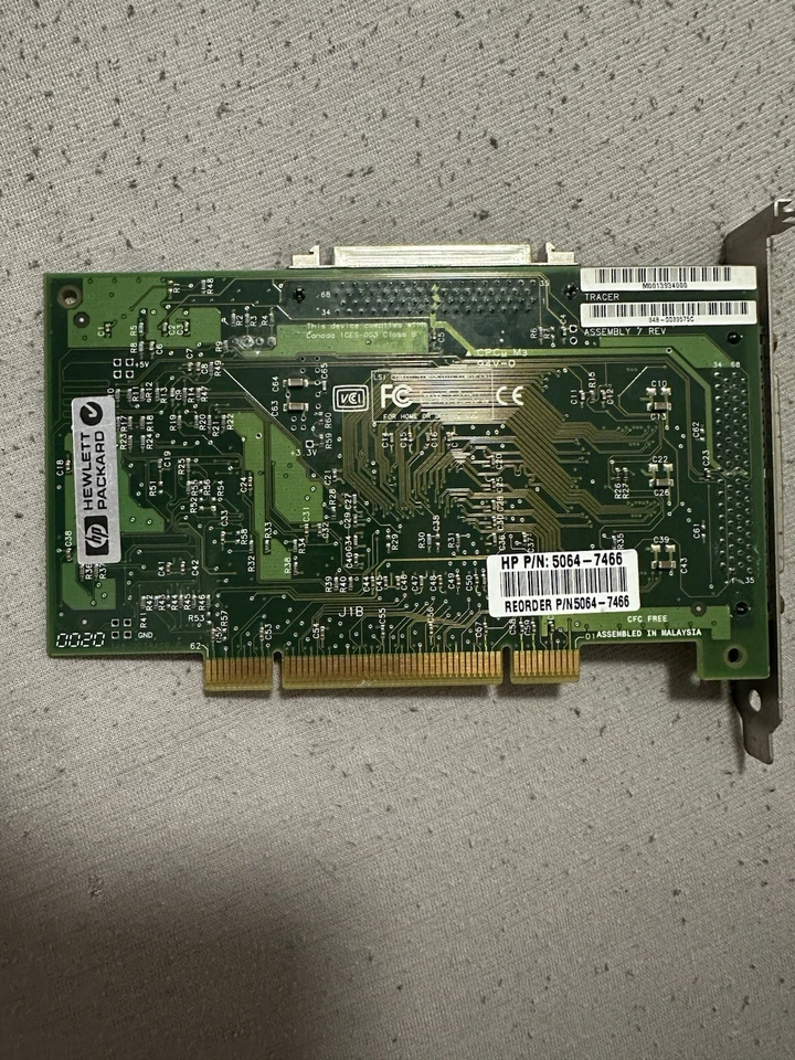 HP LSI Logic Symbios SYM8952U PCI Ultra160 SCSI Controller 5064-7466 Retro - Bild 2 von 4