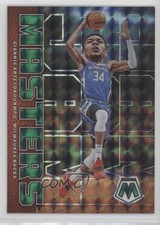 2022-23 Panini Mosaic Jam Masters Green Prizm Giannis Antetokounmpo #2 1d4