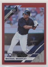 2019 Panini Donruss Holo Red Michael Brantley #63 0w7