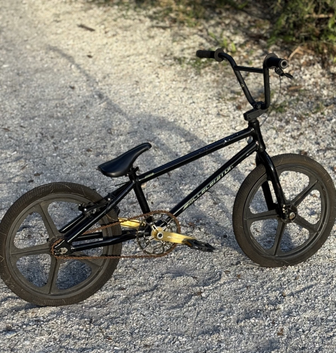 JET BMX Accelerator Pro XXL, Bombshell Crank, 36 spoke wheels, 5