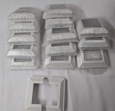 14 Pcs Fence Post Skirt, 4 x 4 Inch Square Split Style Post Base Cover