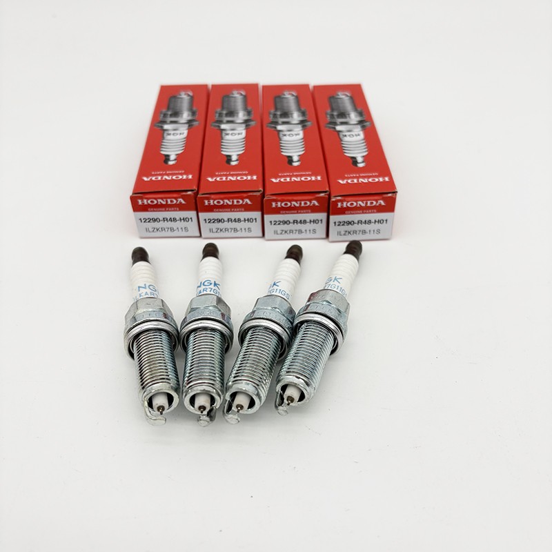 4PCS OEM 12290-R48-H01 Honda ACURA ILZKR7B-11S Iridium Spark Plugs NGK 5787 US
