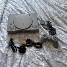 SONY PlayStation PS1 Game Console Bundle 