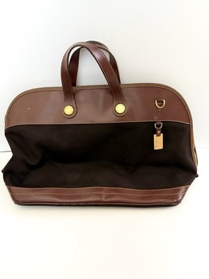 Vintage Dooney Bourke Travel Overnight Bag Cabriolet Leather