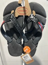Havaianas Power 2.0 Black Sandal Men EU sizes 39/40-45/46 NEW!!!