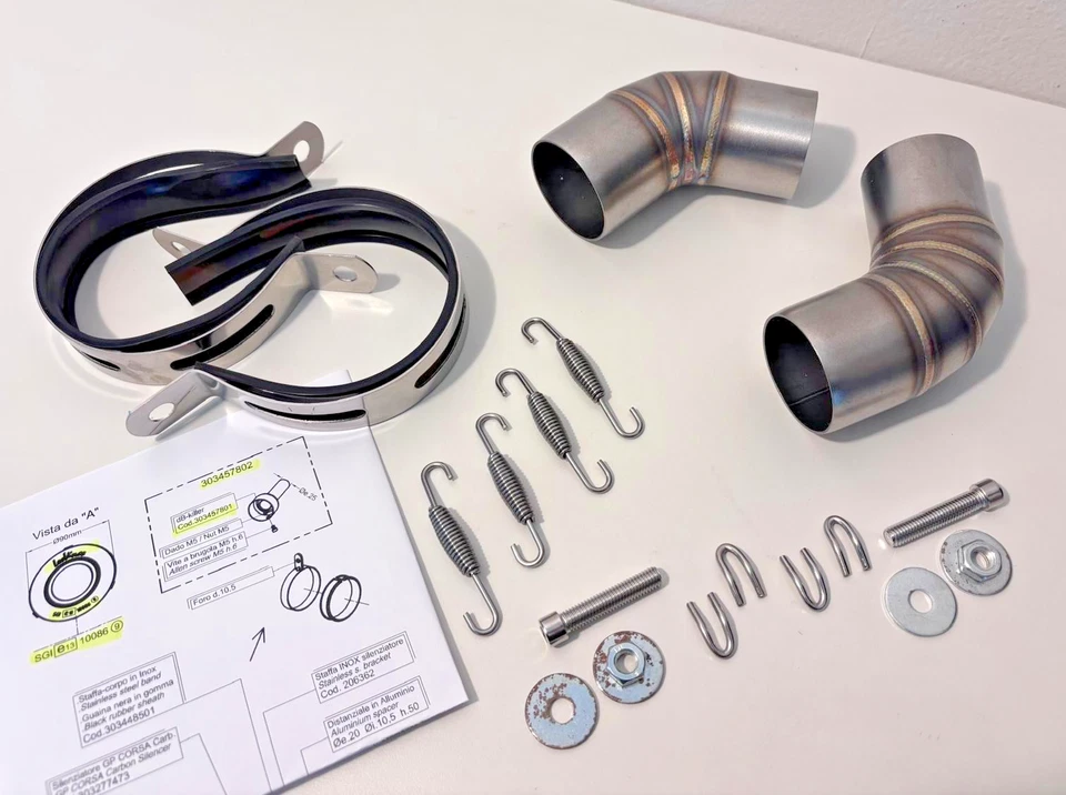 Coppia Terminali Scarico Carbonio Ducati Monster 696 (2008/14) 796 795 (2010/14) - Image 3 of 4