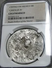1789-Mo Mexico 8 Reales Silver Trade Dollar Chopmarked NGC Slabbed Coin #028D