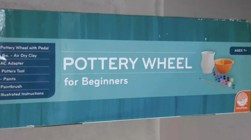 Pottery Wheel Beginners Craft Kit – Make Pottery Set | NIB Sealed by Mindware - Imagen 3 de 4