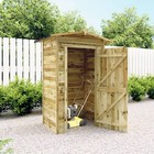 Tuinberging Geïmpregneerd Grenenhout Tuinopslag Schuur Tuinhuis Tuin vidaXL
