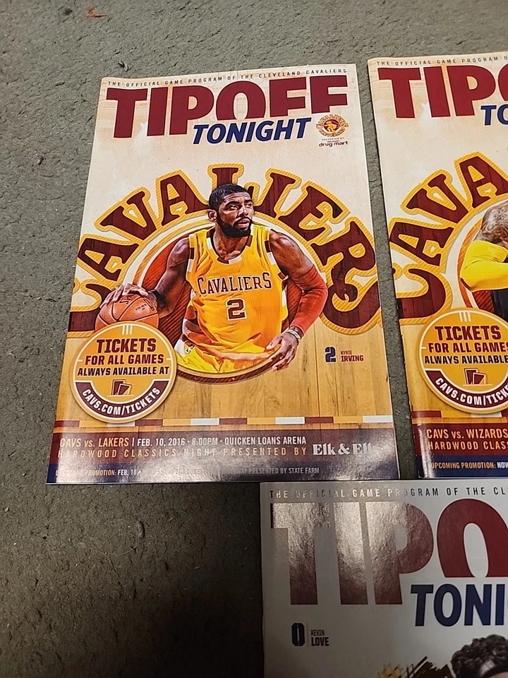 Cleveland Cavaliers 2016 Season Tipoff Tonight 3 Programs Lebron, Irving, Love - Image 4 of 4