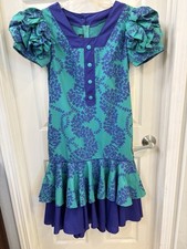 Vintage Mango's Allan James Womens Hawaiian Muumuu Dress Hula RARE