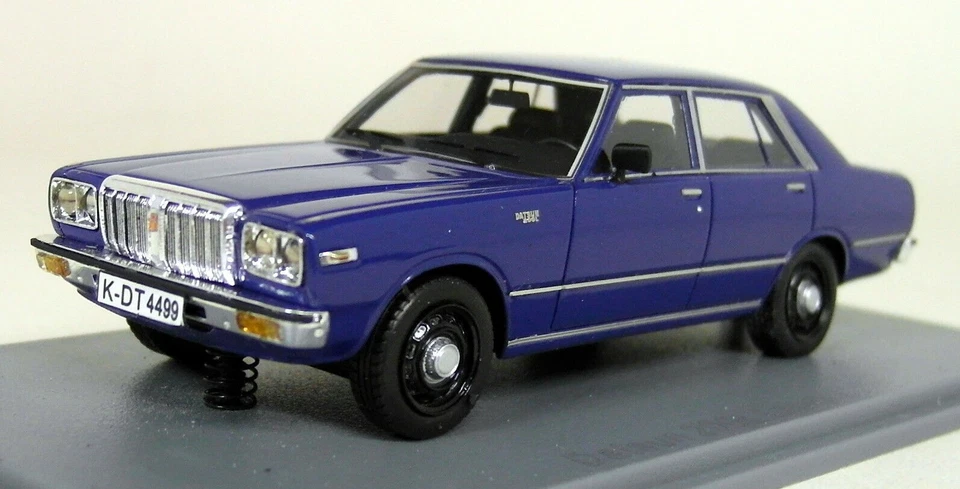 NEO 1/43 Datsun 200L Laurel C230 1977 Blue Resin Scale Model Car - 44499 - Image 4 of 4