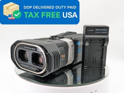 [Mint]JVC Everio GS-TD1 Black Full HD 3D Camcorder Video Camera Hi-Vision