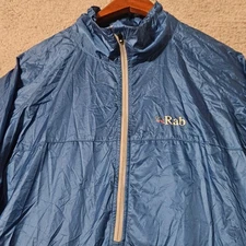 Rab Cirrus Pull-On Wind Jacket Men's Large Ultra-light Pertex Ripstop Packable