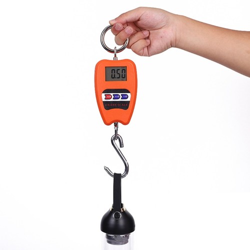 Mini Weighing 200kg/441lb Industrial Crane Scale Digital Hanging Scale for Home - Picture 2 of 8