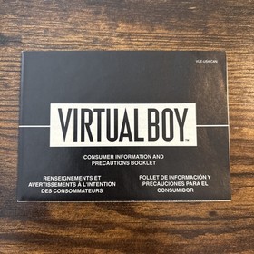 Mario Clash (Nintendo Virtual Boy, 1995) W/ Manual & Inserts