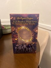 2025 Los Angeles Dodgers World Series Replica trophy from May 11th 2026