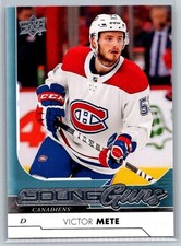 2017-18 Upper Deck Young Guns Series 1 #245 Victor Mete Rookie Canadiens RC
