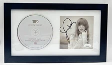 Taylor Swift Signed The Tortuted Poets Department CD FRAMED Autographed JSA COA