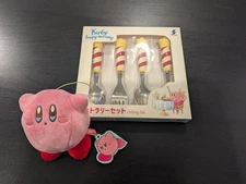 Kirby Silverware & Plushy Set (Brand New) Great Gift - Ships Fast