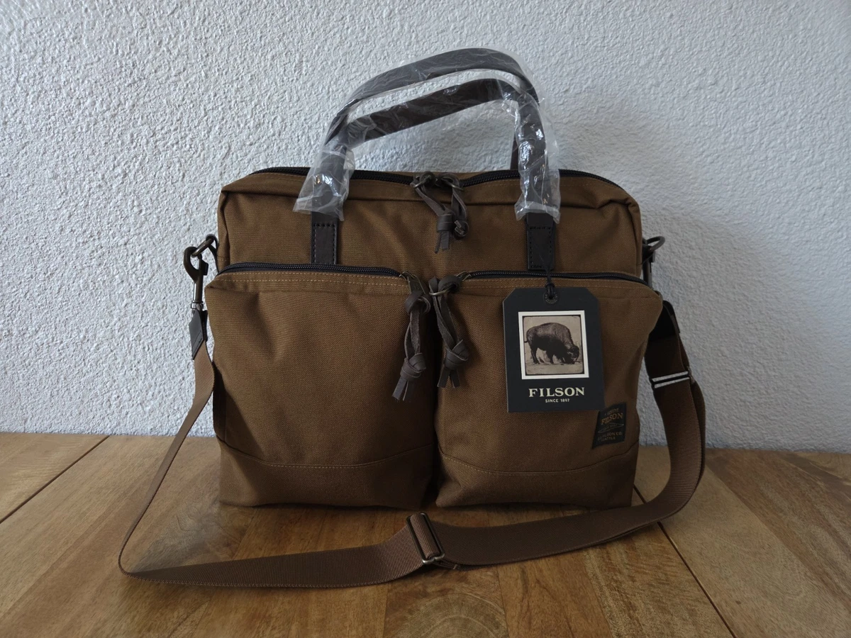 Filson Water Resistant Briefcase/Document Case Bags for Men for