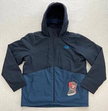 North Face $199 Men's Hooded Apex Elevation Jacket (Windfall) - Blue/Blue - XL